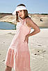 Повсякденне літнє плаття персикове, фото 2