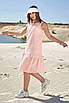 Повсякденне літнє плаття персикове, фото 5
