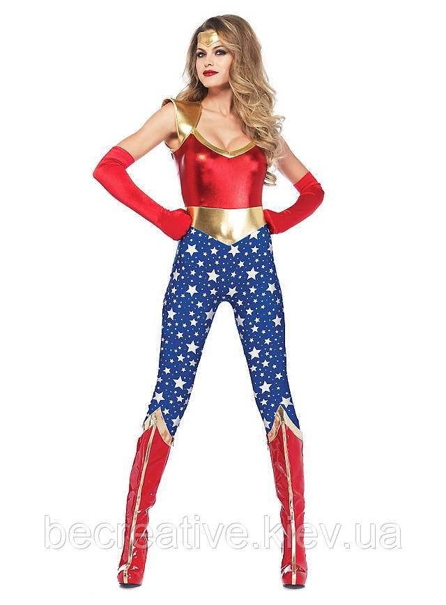 Жіночий костюм карнавальний Wonder woman