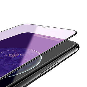 Захисне скло 3D HOCO (A4) Anti-Blue Ray для iPhone XR/11 Black захист очей