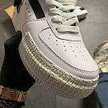 Кросівки Nike Air Force Shadow White Black, кросівки найк аір форс шадоу, фото 4