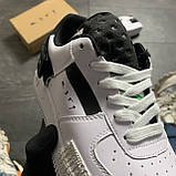 Кросівки Nike Air Force Shadow White Black, кросівки найк аір форс шадоу, фото 5