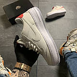 Жіночі кросівки Nike Air Force Shadow Beige, жіночі кросівки найк аір форс шадоу, фото 3