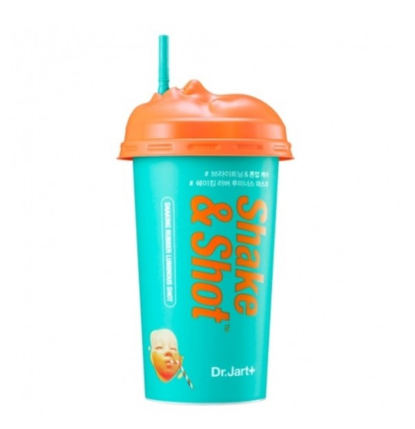 Альгінатна маска для сяйва шкіри (блакитна) Dr.Jart+ Shake and Shot Rubber Brightening Mask 50 г