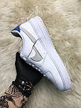 Жіночі кросівки Nike Air Force Low White, жіночі кросівки найк аір форс лов, фото 3