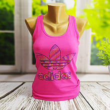 Жіноча майка борцовка малинова