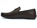Мокасини коричневі шкіряні взуття чоловіче Rosso Avangard ETHEREAL Chelsea Brown Leather, фото 2