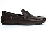 Мокасини коричневі шкіряні взуття чоловіче Rosso Avangard ETHEREAL Chelsea Brown Leather, фото 4