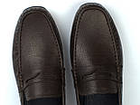 Мокасини коричневі шкіряні взуття чоловіче Rosso Avangard ETHEREAL Chelsea Brown Leather, фото 9
