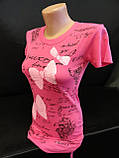 Туніки молодіжні для дівчат із коротким рукавом., фото 3