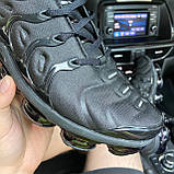 Мужские кроссовки Nike Air VaporMax Plus Triple Black 924453-004, мужские кроссовки найк аир вапормакс плюс, фото 4
