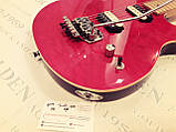 Електрогітара Ernie Ball Music Man AX40 Trans Pink China, фото 6