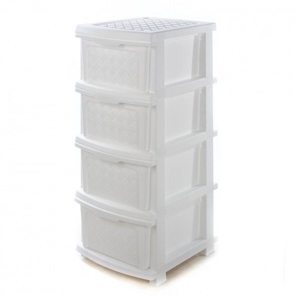 Комод R-plastic Компакт Плюс Белый (ID#1209847021), цена: 919 ₴, купить ...