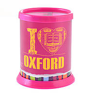 Стакан для письмового приладдя розбірної "Oxford" рожевий