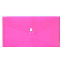 Папка-конверт А5 на кнопці (26х14 см) "Bright", тревел