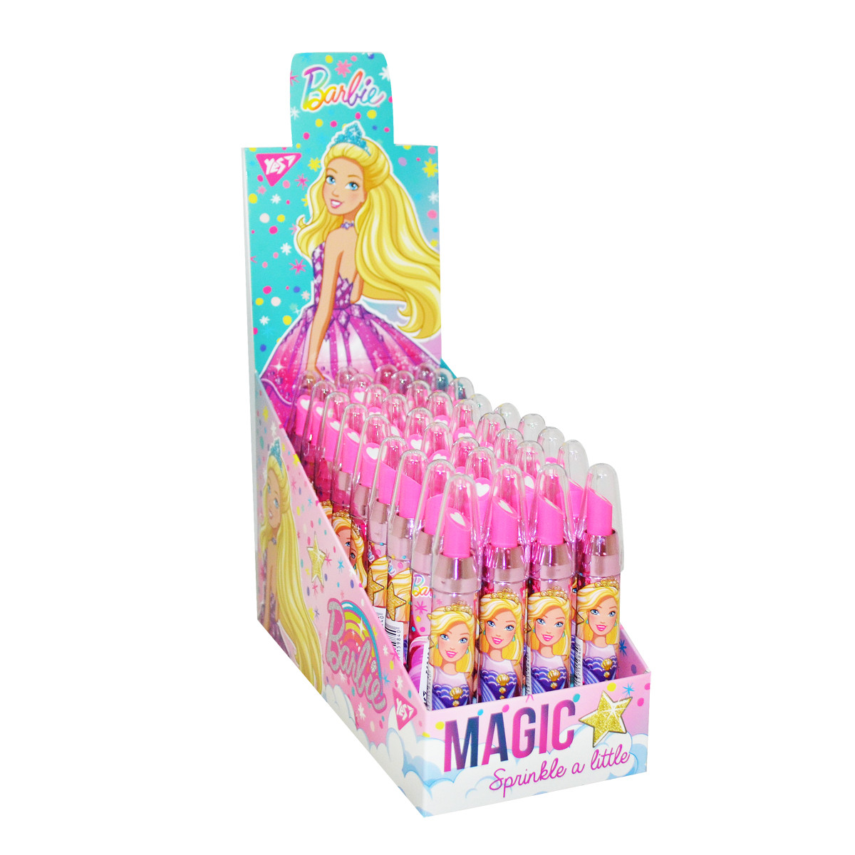 Ластик YES "Помада Barbie"