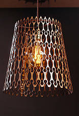 Люстра дерев'яна СОНЦЕ by smartwood <unk> Люстра лофт <unk> Дизайнерський стельовий світильник, фото 3