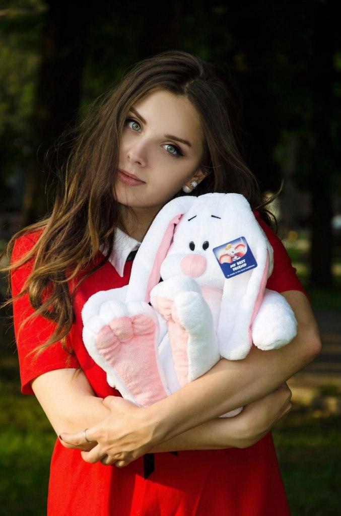 Плюшевий кролик 55см