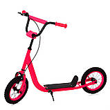 Самокат для дітей і підлітків Scooter з ручним гальмом арт. 2-046-BP, фото 4