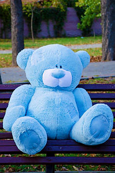 Ведмедик Тедді 90 см Блакитний