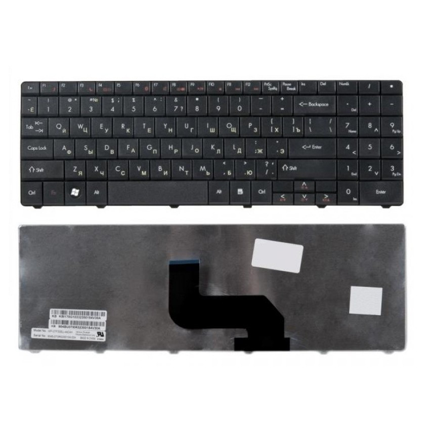 Клавіатура для ноутбука Acer PackarBell NV52, NV56, NV59, LJ61, LJ65, LJ67, LJ71, LJ75, LJ77, TJ61, TJ65 БВ