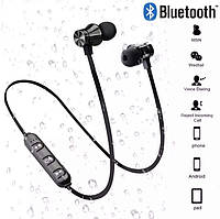 Навушники Bluetooth Sport Magnetic, спортивные, магнитные Black
