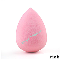 Губка спонж для макіяжу крапелька Makeup Sponge M45 Рожевий