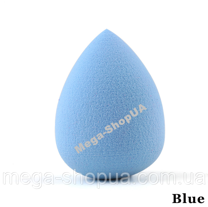 Губка спонж для макияжа капелька Makeup Sponge M45 Голубой: продажа ...
