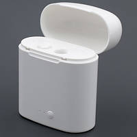 ОЧЕНКА! Зарядний бокс/Кейс для навушників Mini i7/i7S TWS White (HBQ Power Bank) (Предоплата)