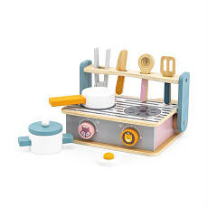 Набір кулінара Viga Toys PolarB Складна плита з грилем (44032), фото 2