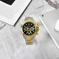 Rolex Daytona Automatic Men Silver-Gold-Black