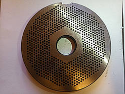 Решітка 3 мм, зовнішній 160, вн. 32 мм, м'ясорубка волчок МП160, К7ФВП-160, К7ФВП160.03