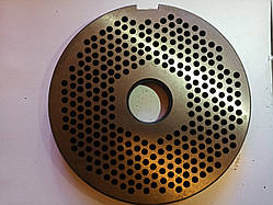 Решітка 5 мм, зовнішній 160, вн. 32 мм, м'ясорубка волчок МП160, К7ФВП-160, К7ФВП160.03