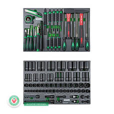 Візок з інструментом (Pro-Plus) 8 секцій 448ед. сіра TOPTUL GE-44803, фото 3