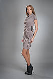 Сукня жіноча мод №87, розмір 44-46,46-48 блакитне, чорне, сіре т., фото 2