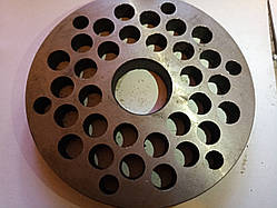 Решітка 16 мм, зовнішній 160, вн. 32 мм, м'ясорубка волчок МП160, К7ФВП-160, К7ФВП160.03