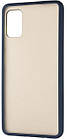 Чохол Gelius Bumper Mat Case Blue на Samsung Galaxy A41 A415 (самсунг галаксі а41), фото 3