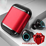 Бездротові навушники безпровідні навушники блютуз Bluetooth Wi-pods S7 водонепроникні із зарядним Оригінал, фото 3