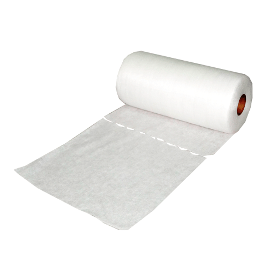 Серветки спанлейс розміром 20 см х 20 см, 100 шт. (рулон із перфорацією), фото 1