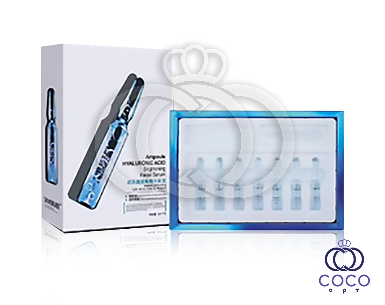 Омолоджуючі ампули для особи з гіалуронової кислотою Ampoule Hyaluronic Acid (7 штук)