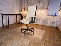 Ковер под кресло защитный 2 мм 100х125 см прозрачный шероховатый