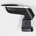 Підлокітник Armcik S4 з зсувною кришкою і регульованим нахилом для KIA Picanto Mk3 2017+