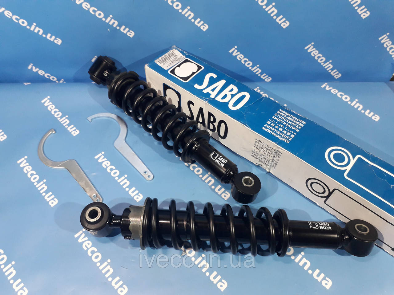 Амортизатор кабіни задній Iveco Trakker Stralis Івеко Тракер Страліс 504115382 504084380 895229R 504055167, фото 1
