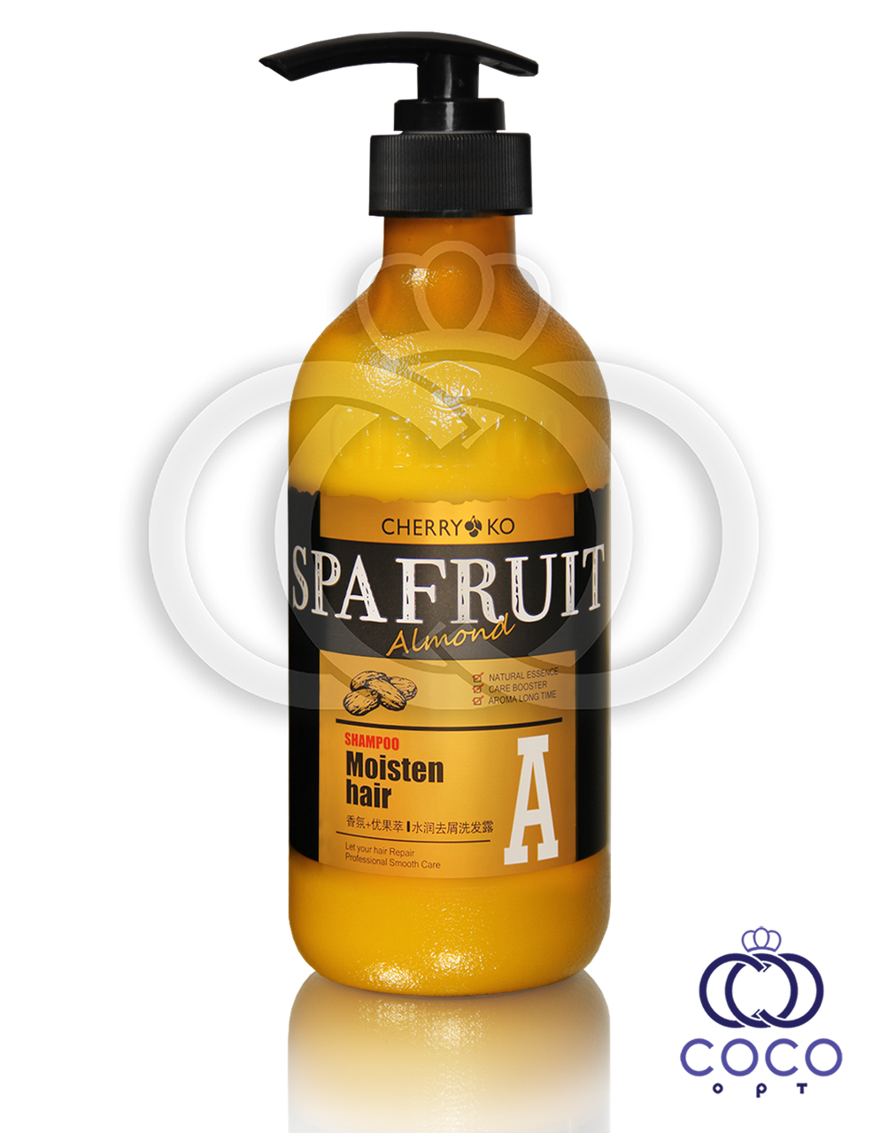 Органічний Шампунь з мигдальним молочком Spa Fruit Almond Shampoo