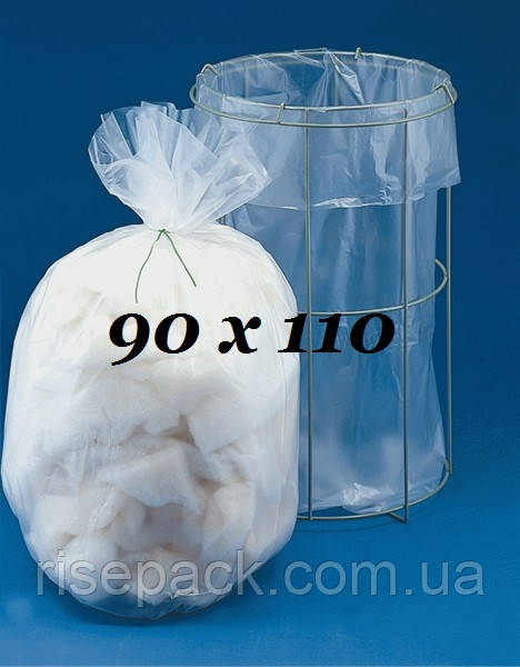 Пакет пе пнд 900х1100 мм 15 мкм - 1 упак (100 шт)