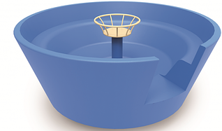 Карусель Чаша пластикова