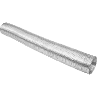 Труба-гофра (д.100 мм) для вентиляції та розподілу повітря, для печей, камінів