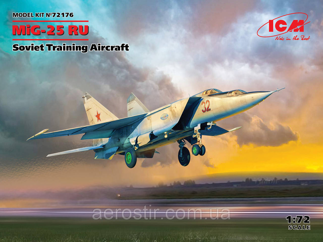 МіГ-25 РУ, 1/72 ICM 72176
