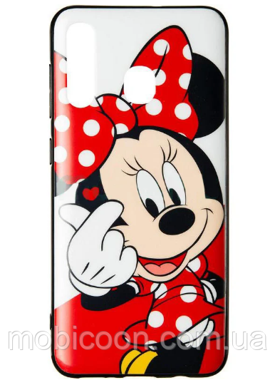 Чохол Silicon Disney Case Minnie Mouse для Samsung Galaxy A40 A405 (самсунг галаксі а40)