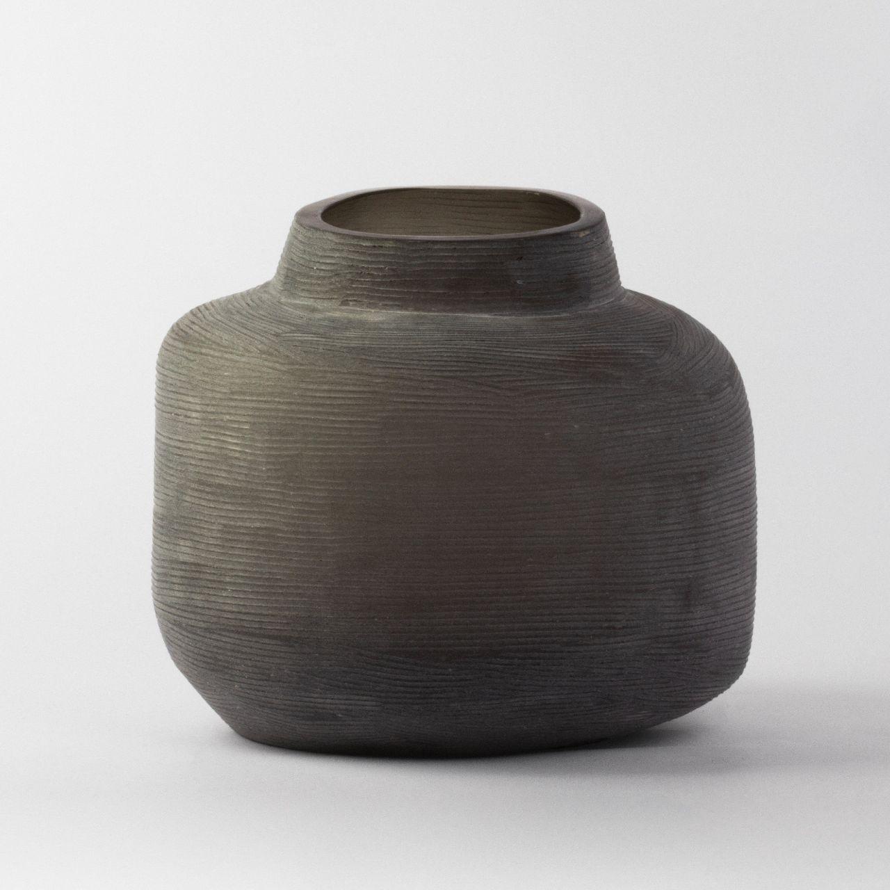 Ваза скляна ручної роботи Дюна S, фото 1